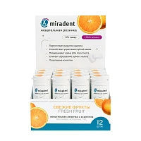 Жевательная резинка miradent Xylitol Свежие фрукты