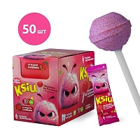 Леденец на палочке Xylitol Lollipop Клубника, 50шт