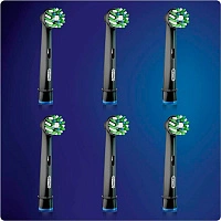 Насадки Braun Oral-B CrossAction EB50BRB Black 6 шт.