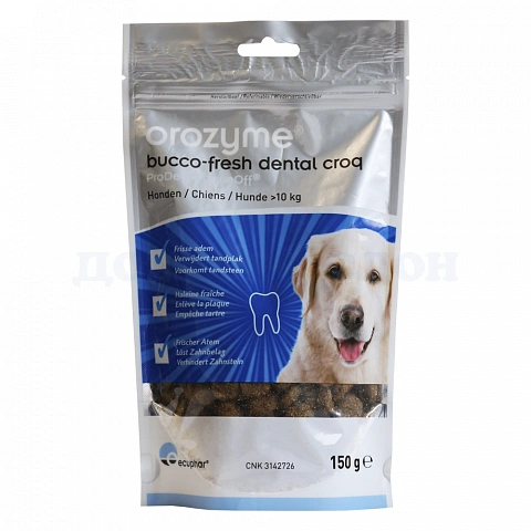 Жевательные крекеры Orozyme Dental Croq (для собак больше 10кг) - изображение 1