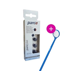 Таблетки для индикации зубного налёта paro plak, 10 шт
