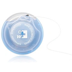 Вощеная нить Edel+white Expanding Superfloss расширяющаяся со вкусом мяты, 25м