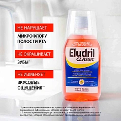 Раствор для полоскания Pierre Fabre Eludril, хлоргексидин 0,1% 200 мл
