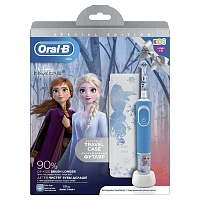 Электрическая зубная щетка Oral-B Vitality Kids Frozen D100.413.2KX с футляром - изображение 6