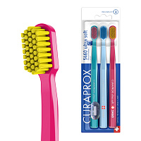Набор зубных щёток Curaprox 5460 Ultrasoft, 3шт - изображение 1