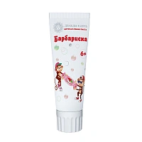 Детская зубная паста ДВАЖДЫ В ДЕНЬ Барбариска (с 6-ти лет), 75 мл