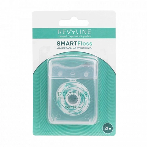 Зубная нить Revyline SmartFloss невощёная, 21 м (50 шт) - изображение 1