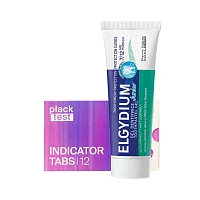 Набор из пасты Эльгидиум Junior Mild Mint + Таблетки Plack Test Indicator Tabs 12 шт.