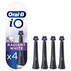 Насадки Braun Oral-B iO Radiant White Black 4 шт.