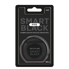Зубная нить Revyline PTFE Smart Black, 50 м