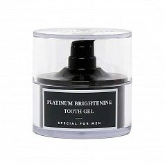 Мужской гель для зубов MontCarotte Платиновое Сияние, 60 мл
