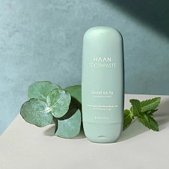 Зубная паста HAAN с пребиотиками, эвкалипт и мята, 55 мл