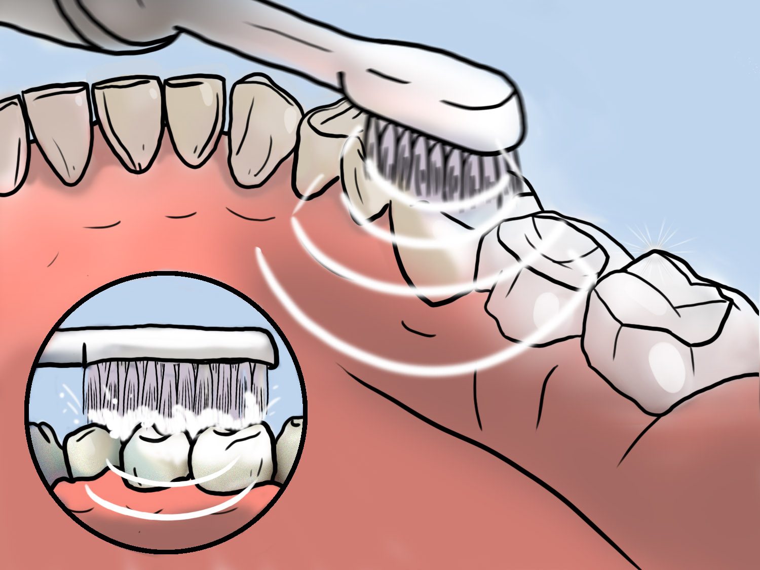 Как чистить зубы звуковой зубной щеткой маленькие зубные щетки